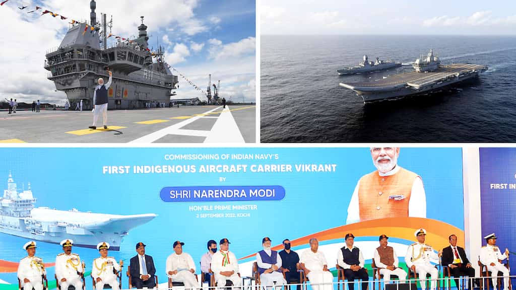 PM Modi commissions INS Vikrant, India’s first indigenous aircraft carrier