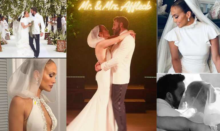 Jennifer Lopez shares dreamy wedding photos from her Georgia wedding with Ben Affleck