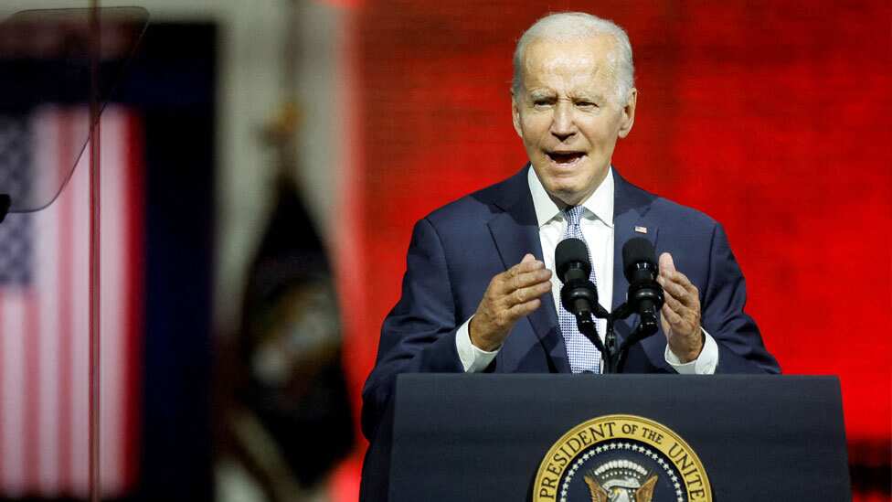 Joe Biden warns equality & democracy under assault in the US