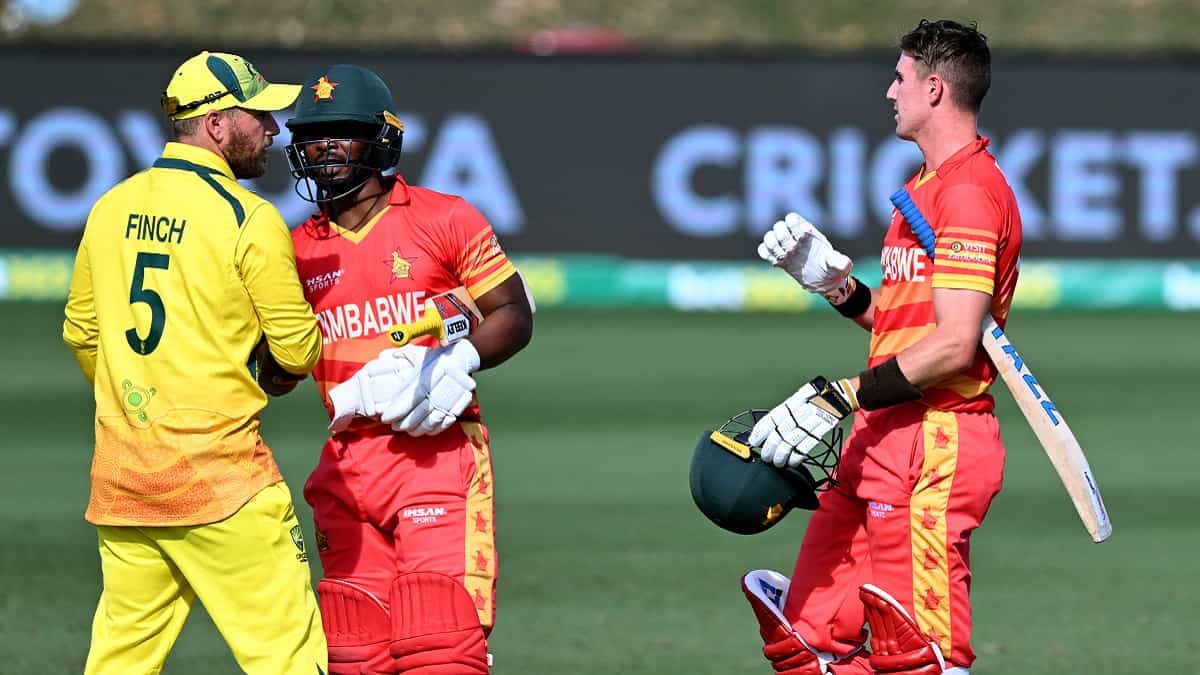 Zimbabwe script history, clinch maiden ODI win against Australia Down Under Zimbabwe script history, clinch maiden ODI win against Australia Down Under