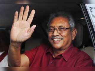 Sri Lanka: Former President Gotabaya Rajapaksa returns back from Thailand, greeted by party members