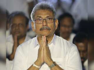 Gotabaya Rajapaksa greeted by party members upon arrival, fled to Singapore in early July