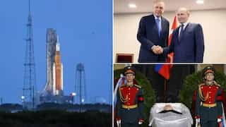 Top 10 world news: Erdogan offers to mediate, Gorbachev is buried, Artemis 1 postponed again & more