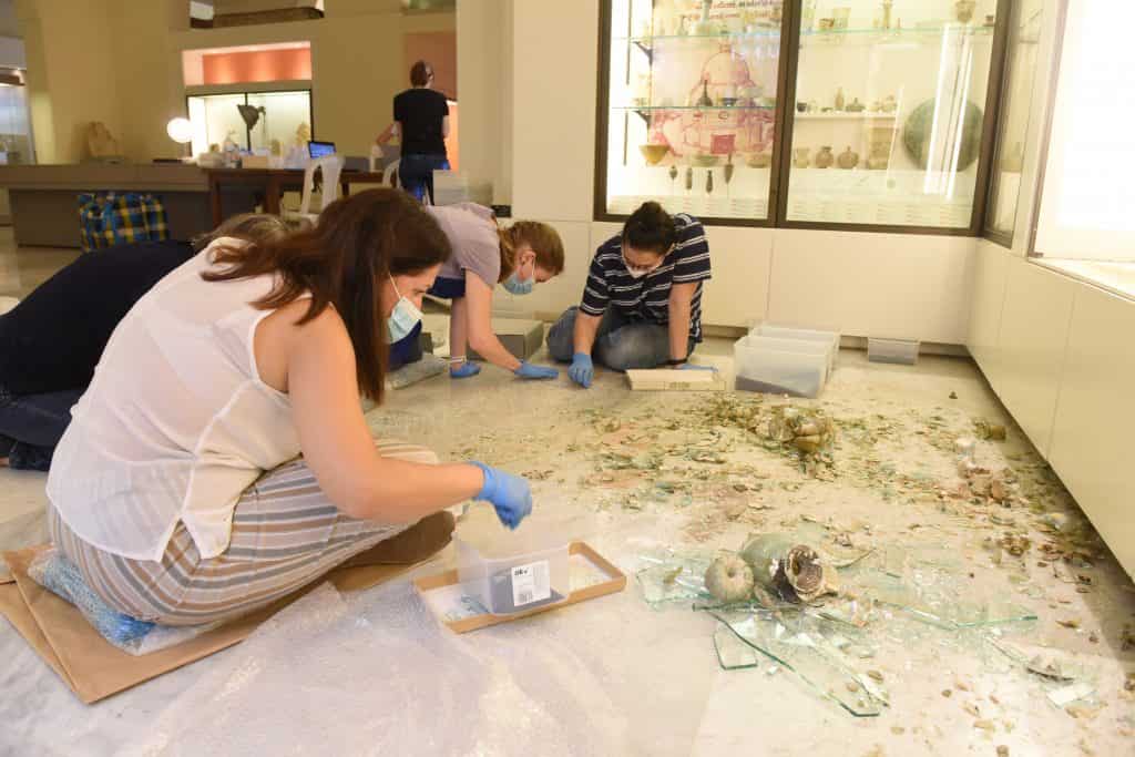 British museum restores 8 glass artifacts shattered in Beirut explosion in 2020