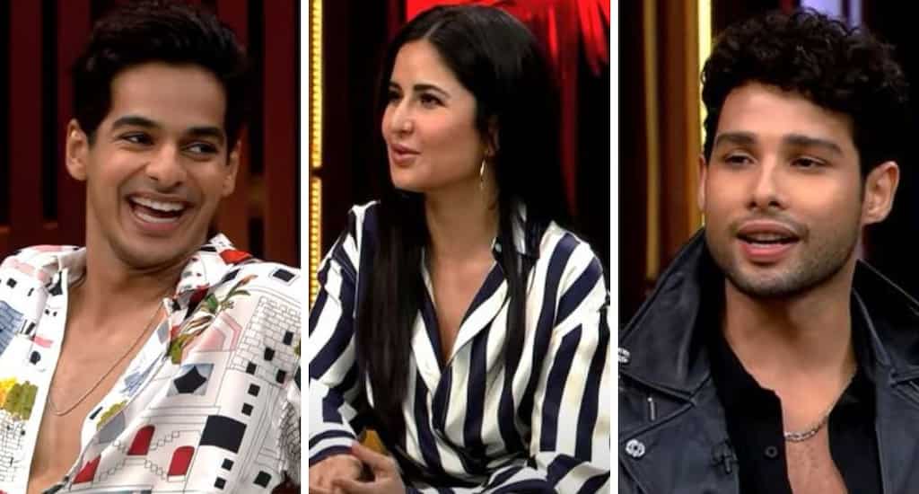 Koffee With Karan: Katrina Kaif pitted against Ishaan Khatter and Siddhant Chaturvedi in buzzer round
