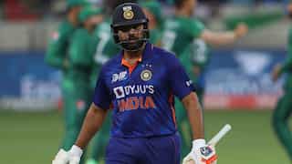 We'll not always have success with that approach, but we are okay with that: Rohit Sharma after Pakistan loss