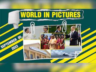 World in Pictures: Russian boats take part in Vostok-2022; Bangladesh PM Sheikh Hasina in India