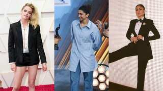 Celebrities who ditched ballgowns for menswear at the red carpet
