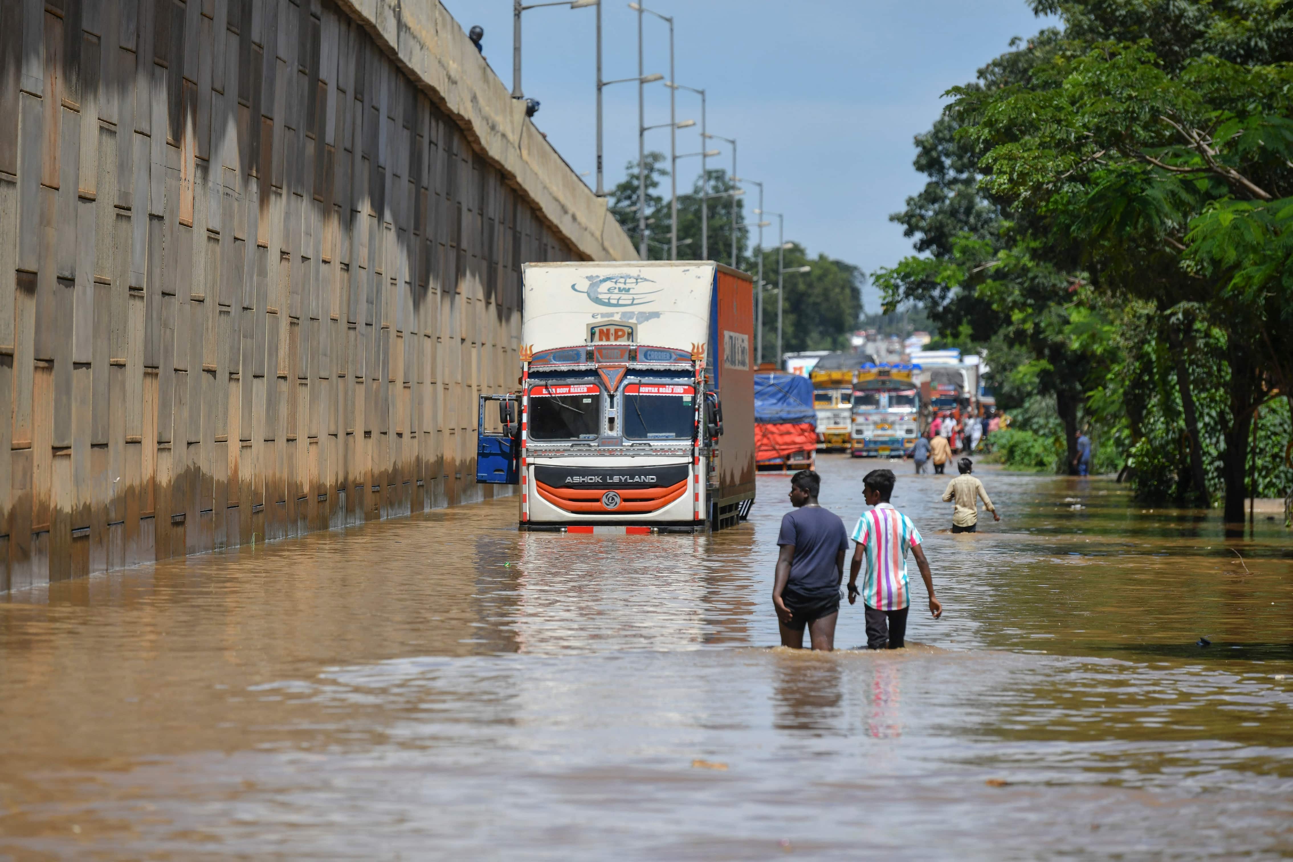 Massive rainfall