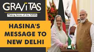 Gravitas | Sheikh Hasina to India: Be more generous with water