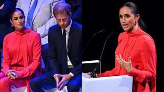 Meghan Markle attends One Young World Summit with Prince Harry, gives first UK speech in two years