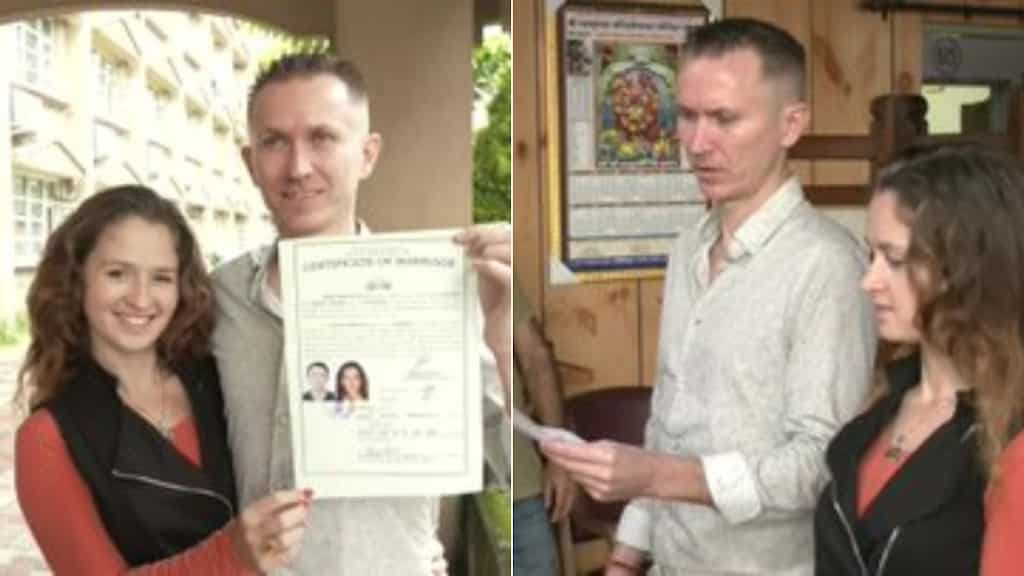 'Make love, not war': Russian-born man and Ukrainian woman tie knot in India