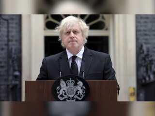 Boris Johnson bids farewell with final speech at 10 Downing Street