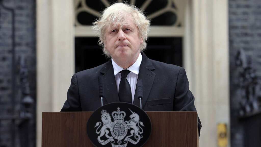 Boris Johnson bids farewell with final speech at 10 Downing Street
