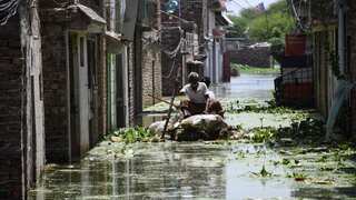 Lack of toilets at flood shelters in Pakistan leave women and girls in misery