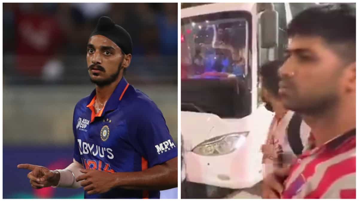 WATCH: SHOCKING! Spectator calls Arshdeep Singh a 'traitor' after India lose to Sri Lanka in Asia Cup tie WATCH: SHOCKING! Spectator calls Arshdeep Singh a 'traitor' after India lose to Sri Lanka in Asia Cup tie