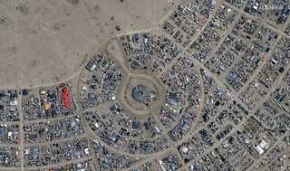 'Burning Man' revelers get stuck in eight-hour-long traffic jam after festival ends