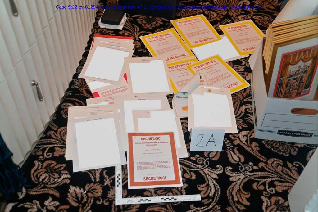 Mar-A-Lago Probe| Reports: Documents on foreign nuclear defences recovered