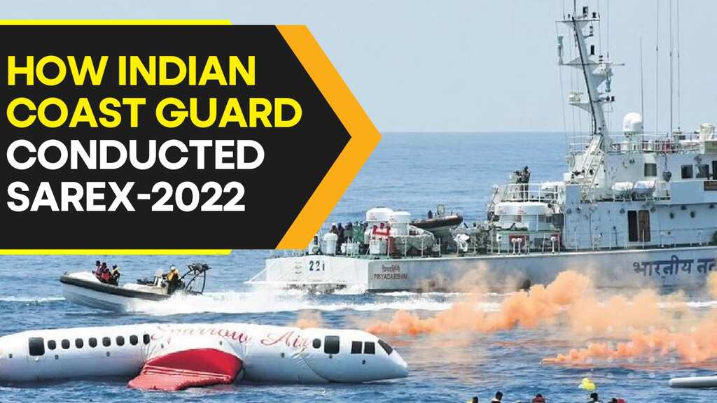 SAREX-2022: The Indian Coast Guard's Maritime Search & Rescue Exercise