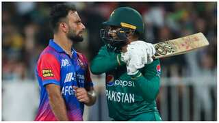 Watch: Asif Ali, Fareed Malik involve in ugly exchange in last-over thriller between Pakistan-Afghanistan