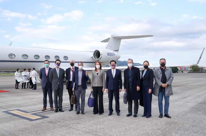 US congressional delegation lands in Taiwan amid high tension with China US congressional delegation lands in Taiwan amid high tension with China
