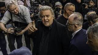Former US president Donald Trump's top strategist Steve Bannon indicted for fraud