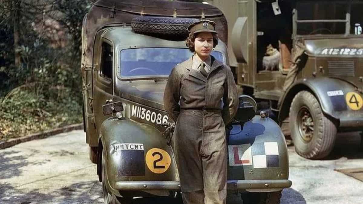 Queen has served in WWII