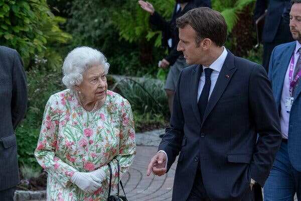 'The Queen embodied British unity,' says French President Emmanuel Macron