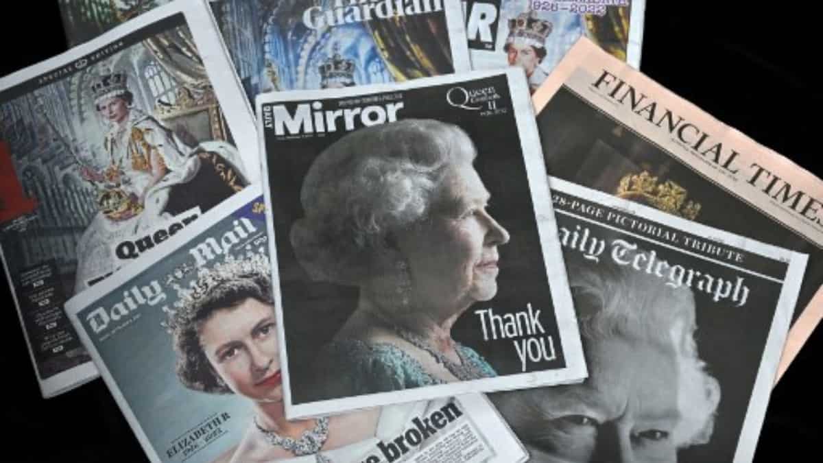 'Our hearts are broken': UK newspapers react to Queen Elizabeth II's death