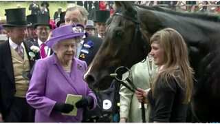 Queen Elizabeth first rode at the age of three, was smitten by horses & racing