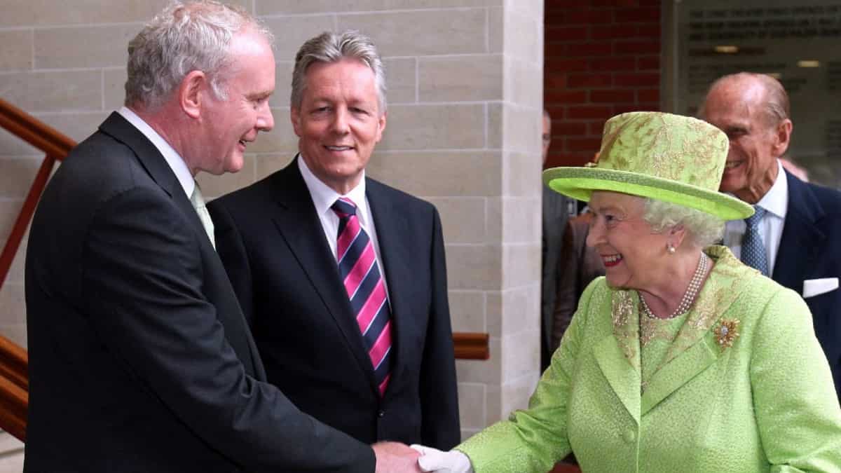 Historic handshake