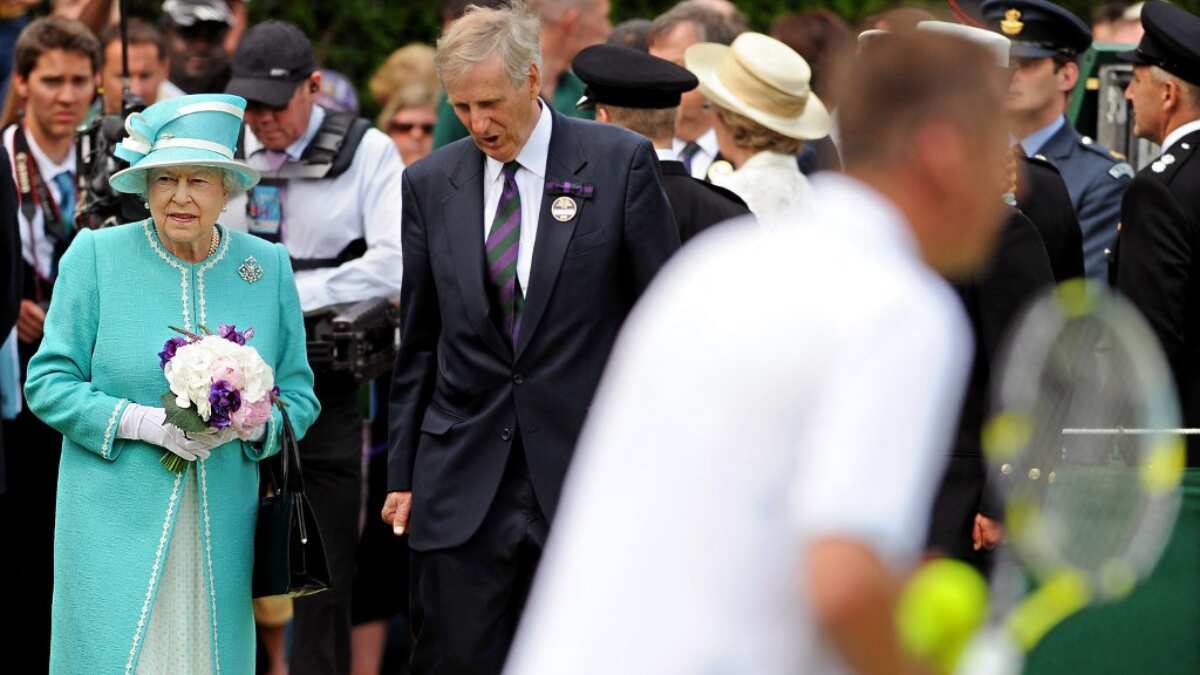 3) Queen Elizabeth II makes an appearance at the Wimbledon Tennis Championships