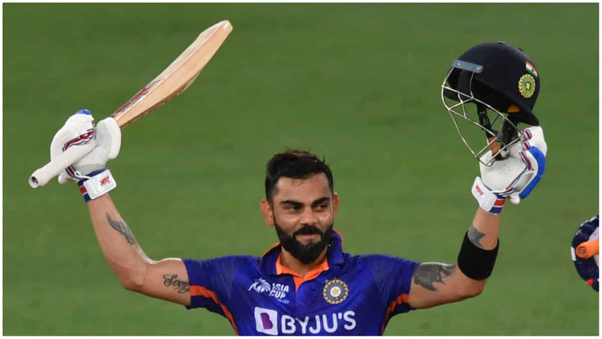 VIRAL: Elderly fan bows down to Virat Kohli as he slams 71st int'l ton in India-Afghanistan tie - WATCH VIRAL: Elderly fan bows down to Virat Kohli as he slams 71st int'l ton in India-Afghanistan tie - WATCH