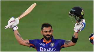 VIRAL: Elderly fan bows down to Virat Kohli as he slams 71st int'l ton in India-Afghanistan tie - WATCH