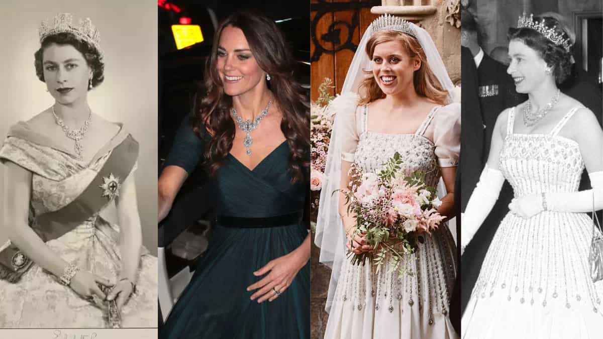 Flaunted Diamond choker to tiara: 7 times royal ladies flaunted exorbitant ...