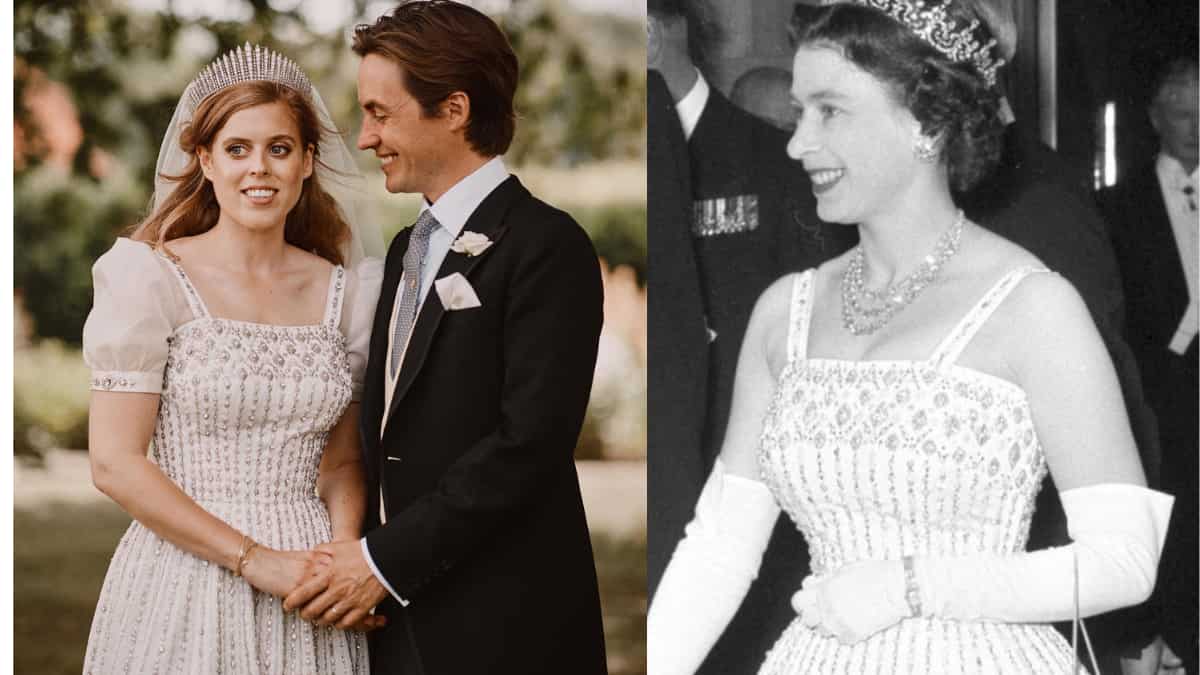 Princess Beatrice wedding gown