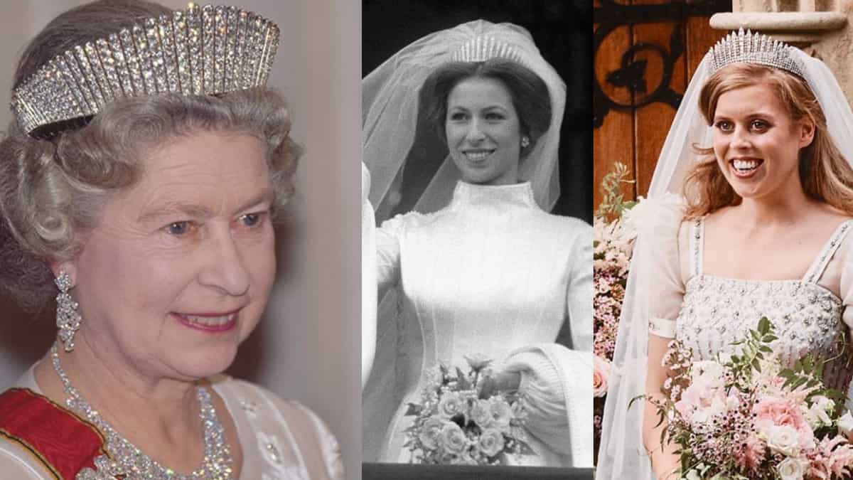Shinny Fringe Tiara
