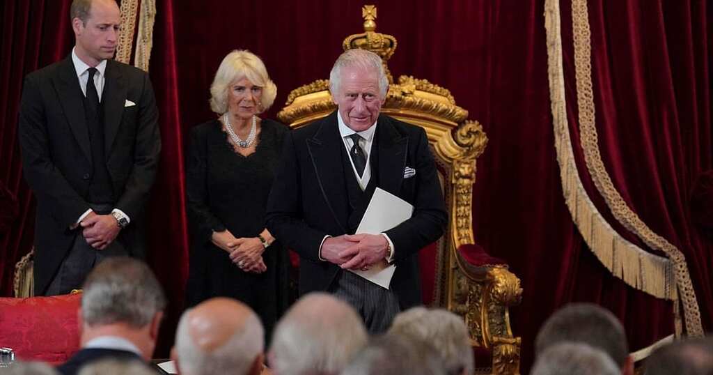 King Charles III officially proclaimed king in historic ceremony at St James's palace