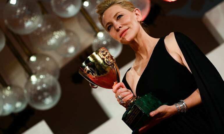 Cate Blanchett bags her second best actress award at Venice Film Festival Cate Blanchett bags her second best actress award at Venice Film Festival
