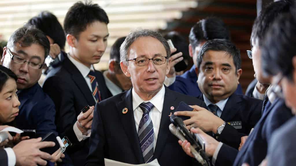 Japanese voters re-elect Okinawa's governor who wants smaller US military footprint on chain of islands