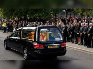 Queen Elizabeth II's coffin on its way to Edinburgh; preparations underway for state funeral