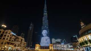 WATCH | Dubai's Burj Khalifa lights up in honour of Queen Elizabeth II