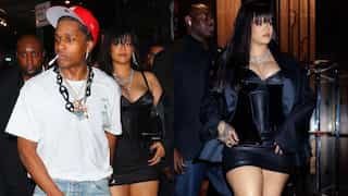 Rihanna turns cheerleader for A$AP Rocky at his Mercer & Prince event in NYC