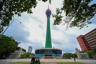 Chinese-built Lotus Tower in Sri Lanka all set to open this week
