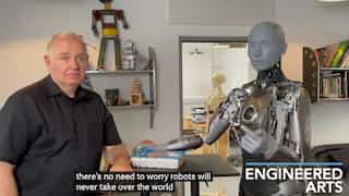 Robots are here 'for good, or bad,' but will they take over the world? World's most advanced humanoid says no