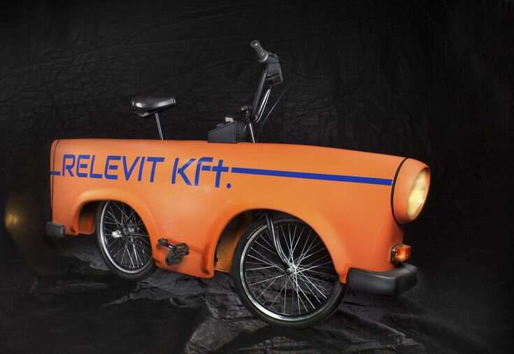 Meet Trabicikli-fusion between car and Trabant