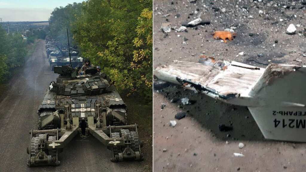 Ukraine says it shot down Iranian-made drone used by Russia in Kharkiv - see pictures