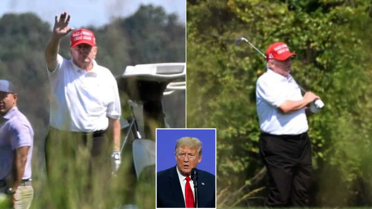 Donald Trump's unannounced visit to Washington DC sparks rumours