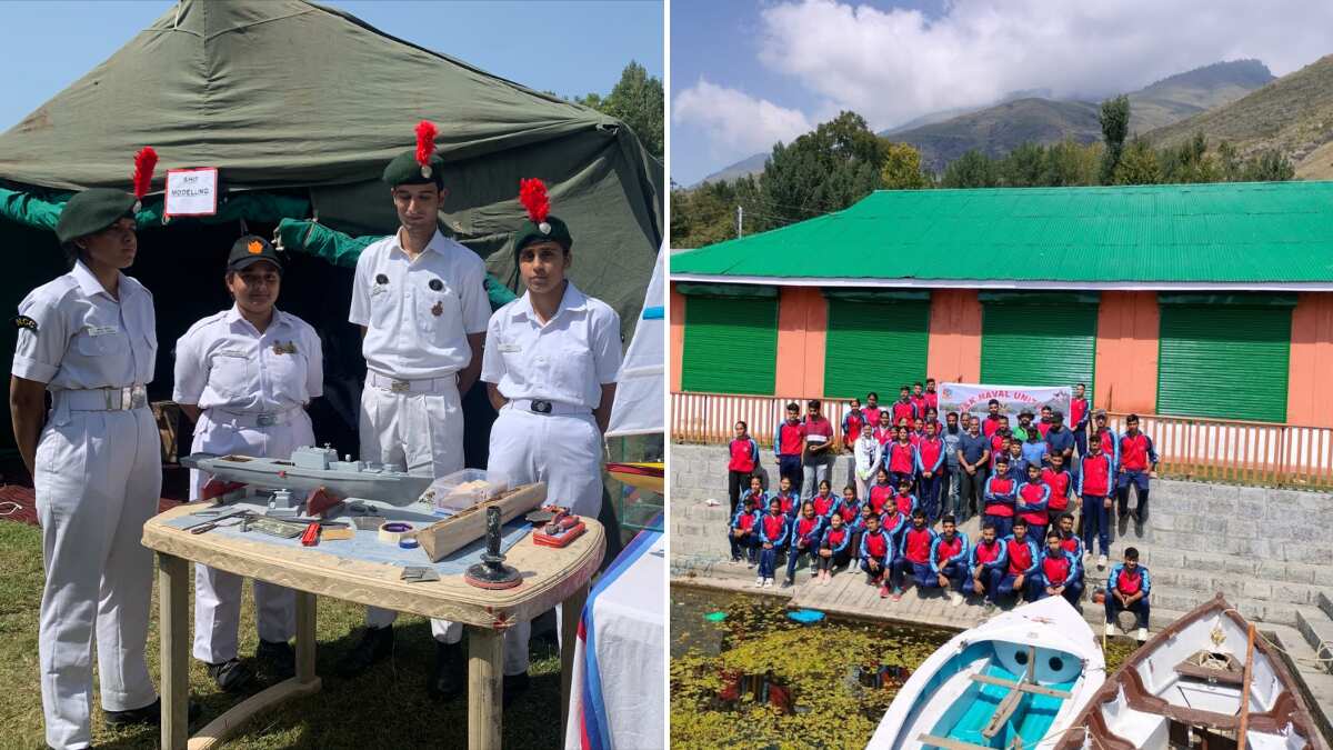 Indian Navy resumes training for NCC cadets in Kashmir valley after 33 years Indian Navy resumes training for NCC cadets in Kashmir valley after 33 years