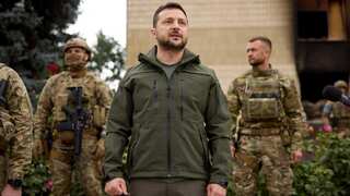 Ukraine President Zelensky promises 'victory' on visit to recaptured Kharkiv region